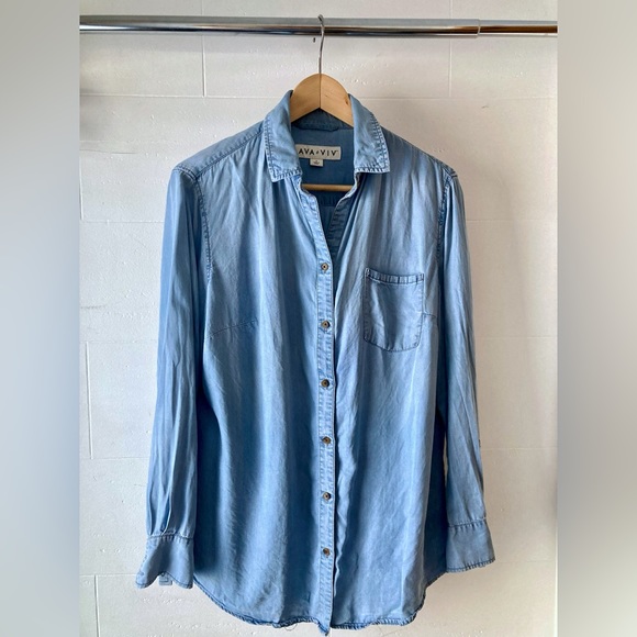 Classic lightweight jeans shirt - Size X - Picture 1 of 5